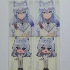 カラフルピーチ　どぬくさん　トレーディングホログラムクリアカード