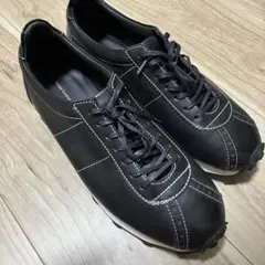 tone エンダースキーマ Vibram ビブラム レザー　スニーカー ブラックのサムネイル