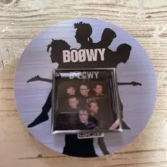 BOOWY／ピンズ／壁掛けアート Amazon.co.jp: BOØWY BOOWY ボウイ ボーイ ガチャ ピンバッジ