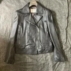 ライダースジャケット レディース 黒のサムネイル