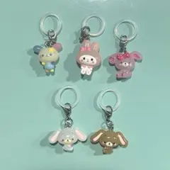 サンリオキャラクターズ ゆるっとめじるしアクセサリー カプセルトイ セット