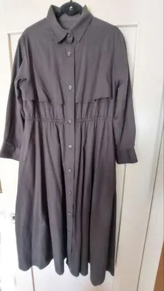 studio CLIP ロングコート ボタン付き