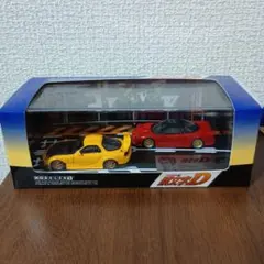 頭文字D AE86 フィギュア付きジオラマセット ホビージャパン 2台セット