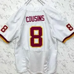NFL Kirk Cousins #8 オール刺繍 ナイキ アメフトユニフォーム NFL Kirk Cousins #8 オール刺繍 ナイキ アメフトユニフォーム - メルカリ