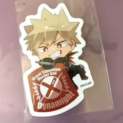 僕のヒーローアカデミア ファミマ限定 ダイカットステッカー 爆豪勝己