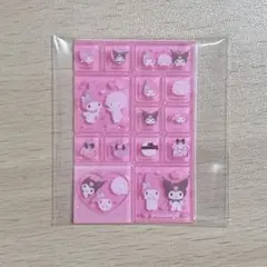 サンリオ トレーディングミニタイルシール シークレット マイメロ クロミ