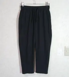Mサイズ 無印良品 ストレッチ パンツ ブラックのサムネイル