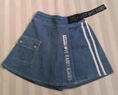 LOVE RABBY デニム キュロットスカート 140サイズ