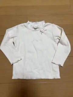 SERAPH ホワイト 長袖カットソー 100