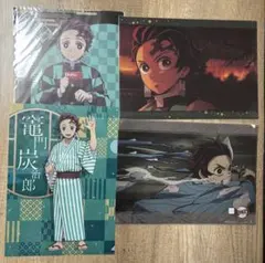 鬼滅の刃 竈門炭治郎 竈門禰豆子 クリアファイル　8点