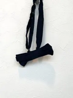 コーデュロイ 蝶ネクタイ 紺