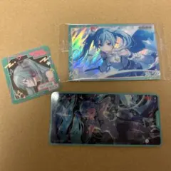 プロジェクトセカイ　初音ミク　3点セット