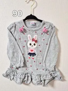 NIKI HOUSE ウサギ刺繍 ワンピース 90