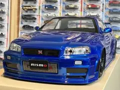 タミヤラジコンRC 日産スカイラインGT-R R34 スペアボディ 偏光ピンク