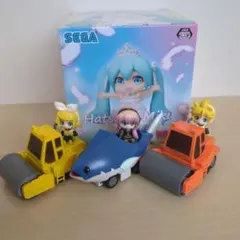 VOCALOID 激走プルバックカー ミク＆ネギカー レン＆ロードローラー