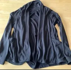 ユニクロ ヒートテック ルームカーディガン　黒