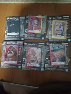 ワンピース一番くじ　G賞カードデザインアクリルスタンド