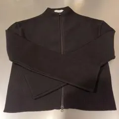 ジップ ニット