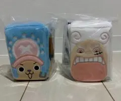 一番くじ　ワンピースカードゲーム E賞ぬいぐるみマルチカードケース2種セット