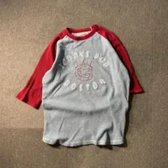 00s OLD UNIQLO サーマル ラグラン 七分袖 カットソー Tシャツのサムネイル