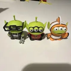 リトルグリーンメン カプセルトイ3個セット