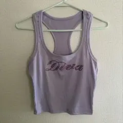 SHEIN トップス　タンクトップ　パープル　紫