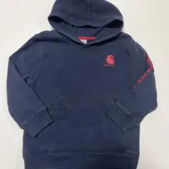 Carhartt ネイビー パーカー 6歳