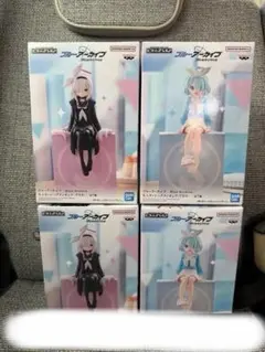 ブルーアーカイブ モニタートップフィギュア アロナ＆プラナ 2種セット4体セット