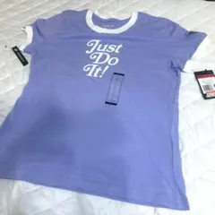 NIKE Just Do It Tシャツ ライトパープル