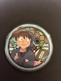 忍たま乱太郎 土井半助 和紙缶バッジ