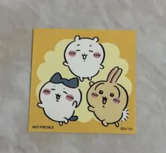 ちいかわ　ポップアップ　ノベルティステッカー