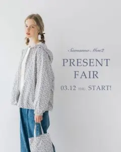 SM2＊サマンサモスモス ノベルティ花柄マウンテンパーカー 新品未使用品