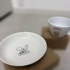 スヌーピー 皿とマグカップ セット