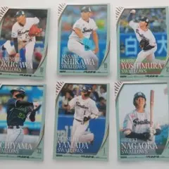 BBM 2025 東京ヤクルト選手カード6枚セット