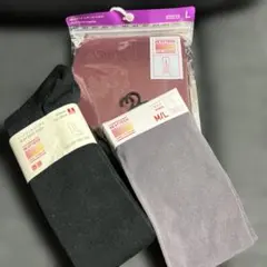【UNIQLO】HEATTECH ソックス + タイツ M/L