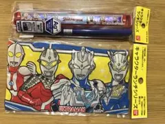ウルトラマンヒーローズ　巾着弁当袋 はし箱　キャラクターランチシリーズのサムネイル