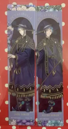 ツイステ ブルームバースデー アニメイト特典 クリアしおり ジェイド フロイド