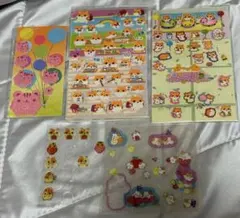 【使いかけ】平成レトロ ハムスター シール 5点セット