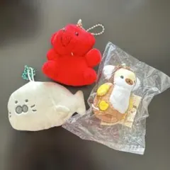 ぬいぐるみ マスコット 3点セット