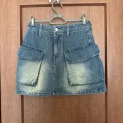 デニムミニスカート Fサイズ　wego