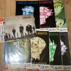 一番くじ HUNTER×HUNTER F賞 クリアポスター 幻影旅団　8枚セット
