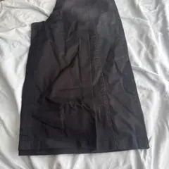 UNIQLO :C コットンキュロット丈短め+ ブラック L