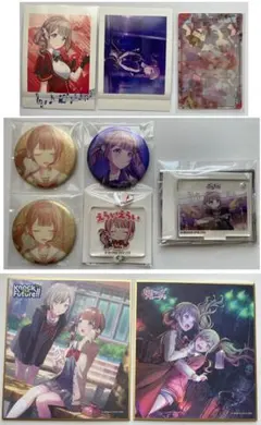 望月穂波 缶バッジ ぱしゃこれ アクリルチャーム 色紙 10点セット