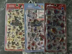 正規品 スパイダーマン プチドロップステッカー　ディズニープチドロ
