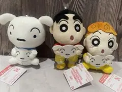 クレヨンしんちゃん ぬいぐるみ・マスコット 3体セット