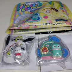 サンリオキャラクターズ❤パッケージチャーム　ハンギョドン　ポチャッコ