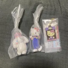 サンリオ　ミニチュアチャーム　ライブキャラクター