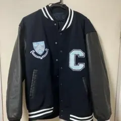 Columbia University スタジャン M ネイビー/ブラック