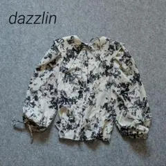 dazzlin ダズリン ☆ オープンリボンブラウス 2WAY付襟 オフホワイトのサムネイル