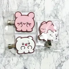 らぶいーず キャラクター ヘアクリップ 前髪クリップ 3種セット